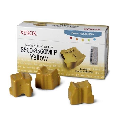 Консуматив Xerox Genuine Solid Ink-8560W Yellow (3 STICKS) 