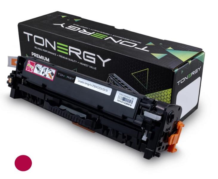 Tonergy съвместима Тонер Касета Compatible Toner Cartridge HP 312A 304A 305A CF383A/CC533A/CE413A Magenta, Standard Capacity 2.7k