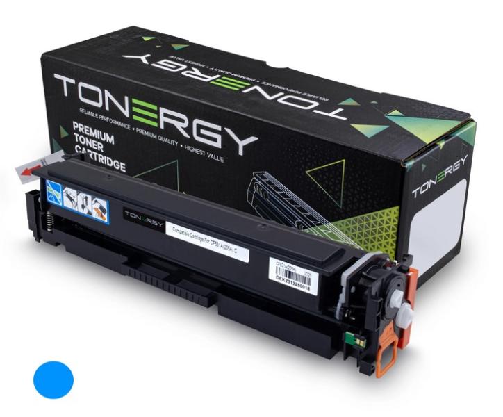 Tonergy съвместима Тонер Касета Compatible Toner Cartridge HP 205A CF531A Cyan, Standard Capacity 1 000k