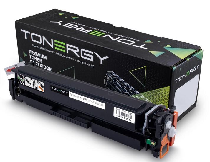 Tonergy съвместима Тонер Касета Compatible Toner Cartridge HP 203X CF540X Black, High Capacity 3.2k