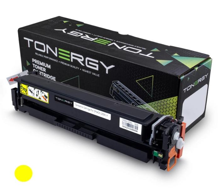 Tonergy съвместима Тонер Касета Compatible Toner Cartridge HP 203X CF542X Yellow, High Capacity 2.5k