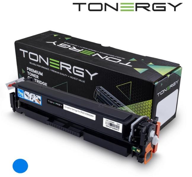 Tonergy съвместима Тонер Касета Compatible Toner Cartridge HP 201X CF401X CANON CRG-045H Cyan, 2.3K