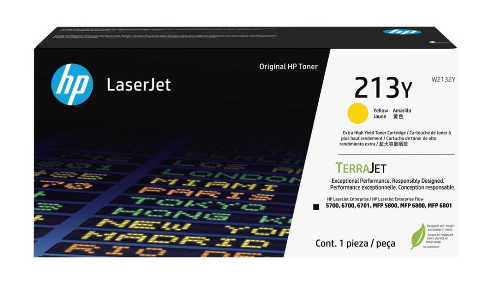 Консуматив HP 213Y Yellow Contract LaserJet Toner Cartridge W2132YC - 12 000k.