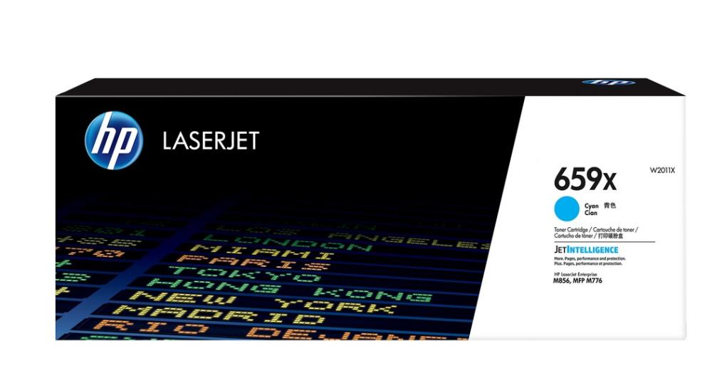Консуматив HP HP 659X High Yield Cyan Original LaserJet Toner Cartridge W2011X -  29 000k.