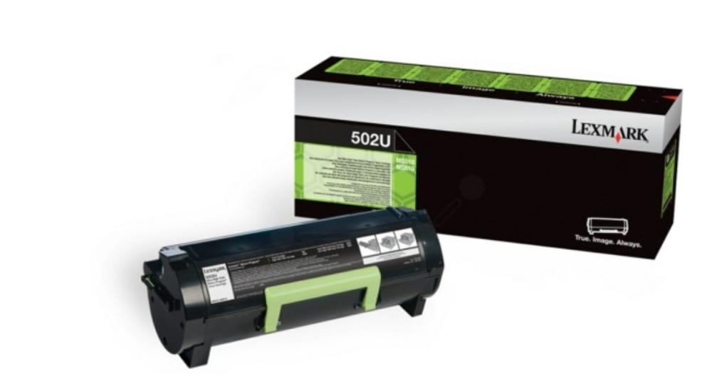 Консуматив LEXMARK 502UE toner cartridge Black, 20 000k.