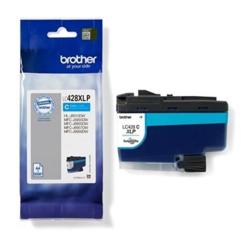 Консуматив BROTHER LC428XLCP Cyan Ink Cartridge - 5 000k.