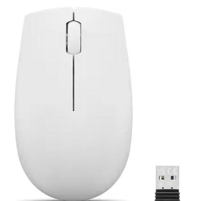 Мишка Lenovo 300 Wireless Compact, оптична, 1000 dpi, Grey