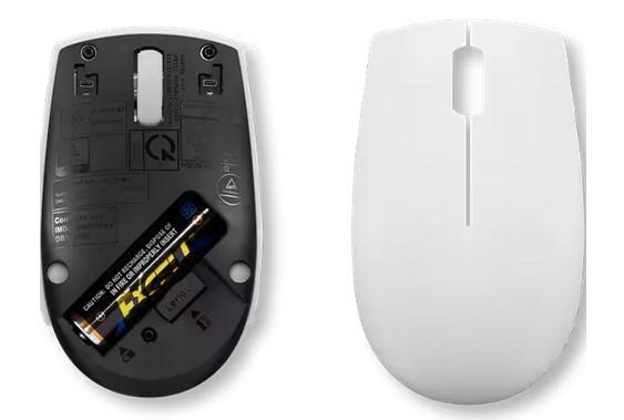 Мишка Lenovo 300 Wireless Compact, оптична, 1000 dpi, Grey