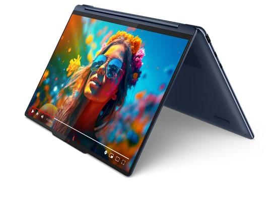 Лаптоп Lenovo Yoga 9 2-in-1 14IMH9, 14.0" (35.56 cm), 2.8K, Touchscreen, Intel Core Ultra 7 155H 16C (1.4/4.8GHz, 24M cache), Intel Arc 8 Core, 32GB, 1TB SSD, Windows 11 Home