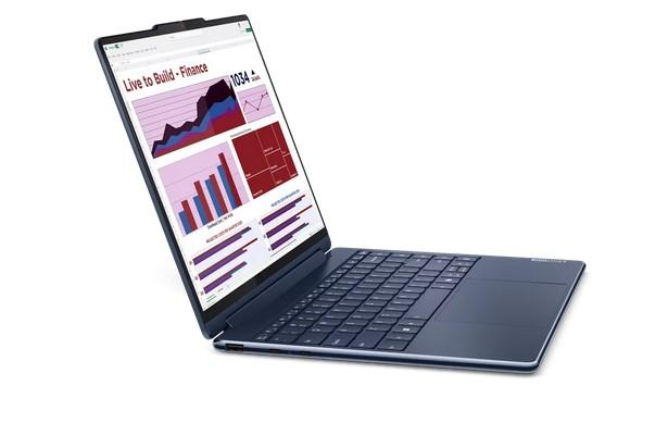 Лаптоп Lenovo Yoga 9 2-in-1 14IMH9, 14.0" (35.56 cm), 2.8K, Touchscreen, Intel Core Ultra 7 155H 16C (1.4/4.8GHz, 24M cache), Intel Arc 8 Core, 32GB, 1TB SSD, Windows 11 Home