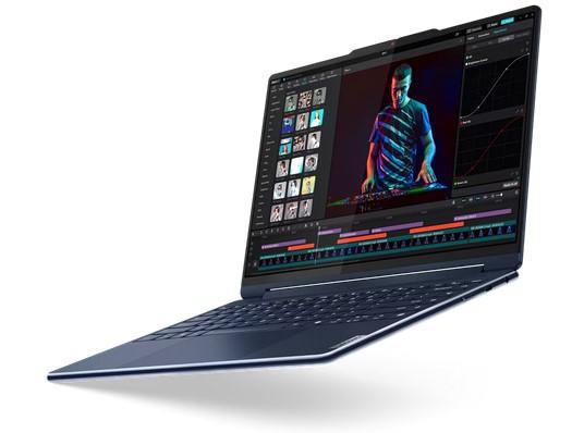 Лаптоп Lenovo Yoga 9 2-in-1 14IMH9, 14.0" (35.56 cm), 2.8K, Touchscreen, Intel Core Ultra 7 155H 16C (1.4/4.8GHz, 24M cache), Intel Arc 8 Core, 32GB, 1TB SSD, Windows 11 Home