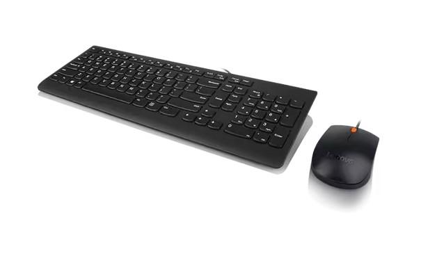 Комплект клавиатура и мишка Lenovo 300 USB Combo Keyboard & Mouse  US English 