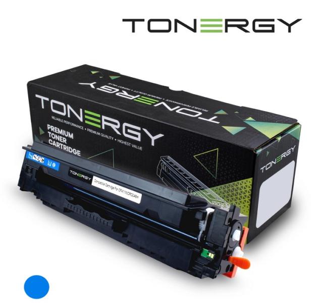 Tonergy съвместима Тонер Касета Compatible Toner Cartridge HP 410X CF411X CANON CRG-046H Cyan, High Capacity 5K