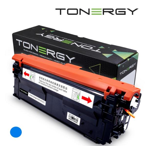 Tonergy съвместима Тонер Касета Compatible Toner Cartridge HP 212X W2121X Cyan, High Capacity 10k