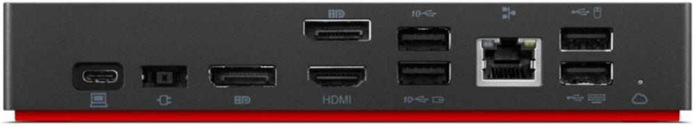 Докинг станция Lenovo ThinkPad Universal USB-C Smart Dock, 135 W