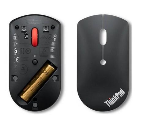 Мишка Lenovo ThinkPad Bluetooth Silent Mouse, оптична, 2400 dpi