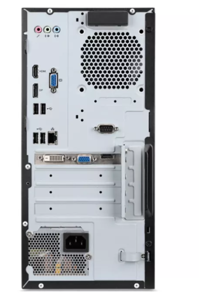 Настолен компютър Acer Veriton S2710G, Intel Core i5-13400 10C (2.5/4.6GHz, 24MB Cache), 16GB DDR4, 1TB SSD NVMe, 4x USB 3.2 Gen 1, Free DOS