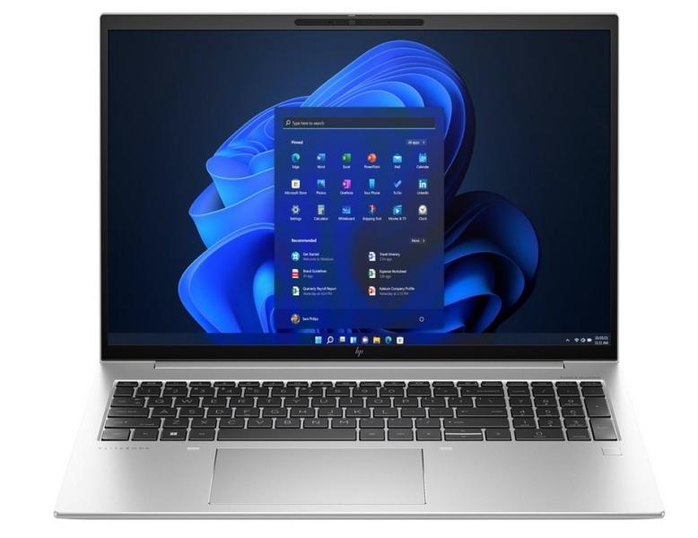 Лаптоп HP EliteBook 860 G10, 16.0" (40.64 cm), Full HD+, Intel Core i7-1370P 14C (1.90 / 5.20 GHz, 24 MB cache), Intel Iris Xe Graphics, 32GB DDR5, 1TB SSD, Windows 11 Pro