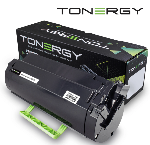 Tonergy съвместима Тонер Касета Compatible Toner Cartridge LEXMARK 51B5000 Black, High Capacity 5k