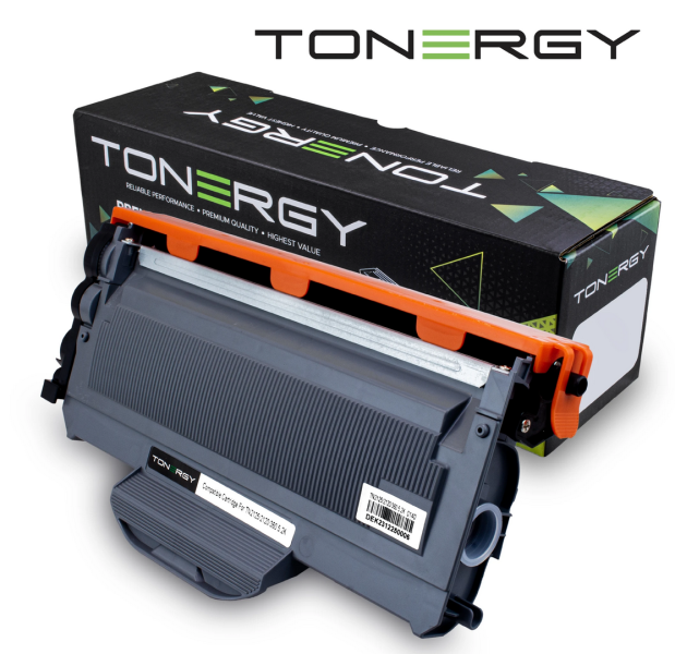 Tonergy съвместима Тонер Касета Compatible Toner Cartridge BROTHER TN-2125 TN-2120 TN-360 Black, 5.2k