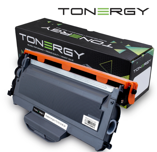 Tonergy съвместима Тонер Касета Compatible Toner Cartridge BROTHER TN-2125 TN-2120 TN-360 Black, 2.6k