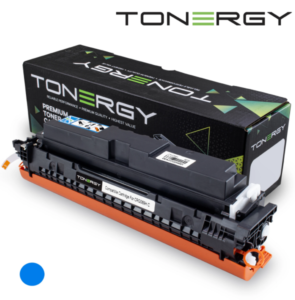 Tonergy съвместима Тонер Касета Compatible Toner Cartridge CANON 5097C002 CRG 069H Cyan, High Capacity 5.5k