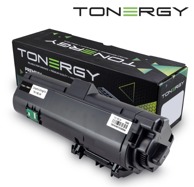 Tonergy съвместима Тонер Касета Compatible Toner Cartridge KYOCERA TK-1150 TK-1151 TK-1152 TK-1153 TK-1154 TK-1155 TK-1183 Black, 3k