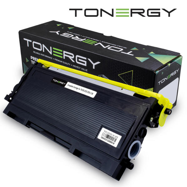 Tonergy съвместима Тонер Касета Compatible Toner Cartridge BROTHER TN-350 TN-2025 TN-2050 Black, 2.5k