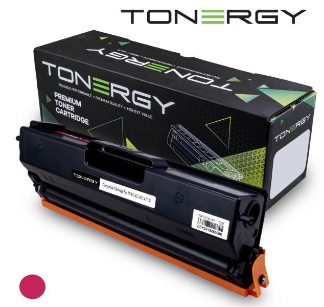 Tonergy съвместима Тонер Касета Compatible Toner Cartridge BROTHER TN-411 TN-421 TN-431 TN-471 Magenta, 1.8K