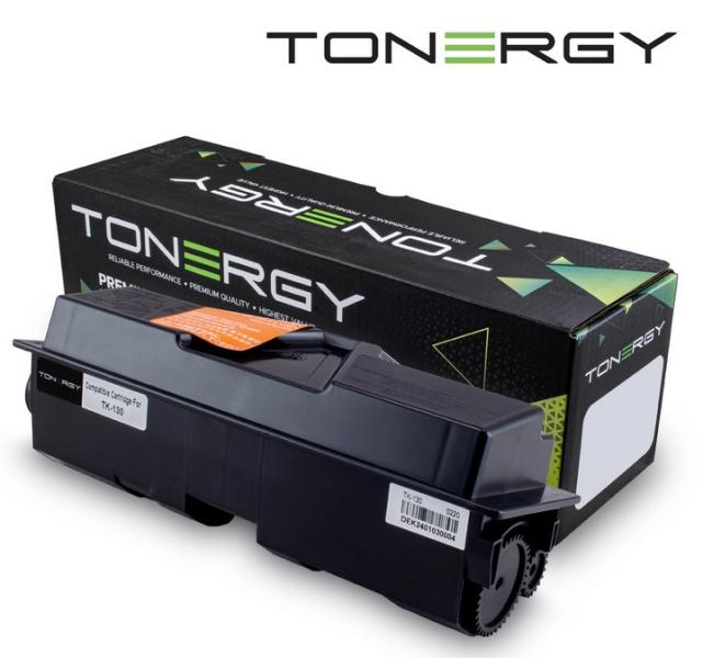 Tonergy съвместима Тонер Касета Compatible Toner Cartridge KYOCERA TK-130 TK-131 TK-132 TK-133 TK-134 Black, 7.2k