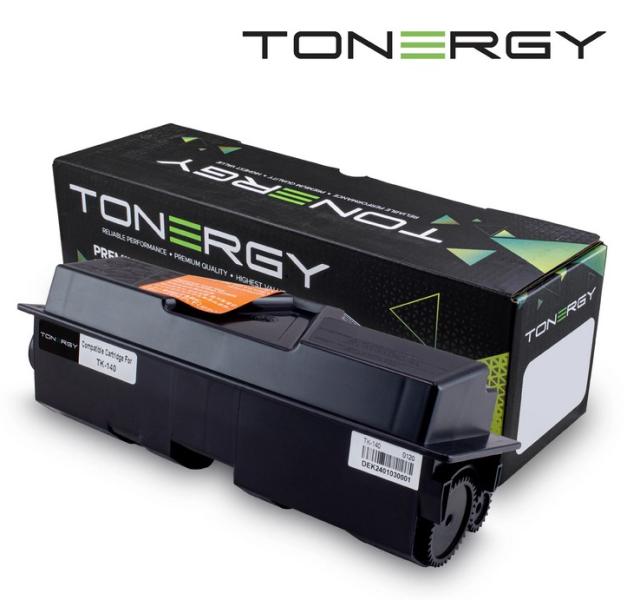 Tonergy съвместима Тонер Касета Compatible Toner Cartridge KYOCERA TK-140 TK-141 TK-142 TK-144 Black, 4k