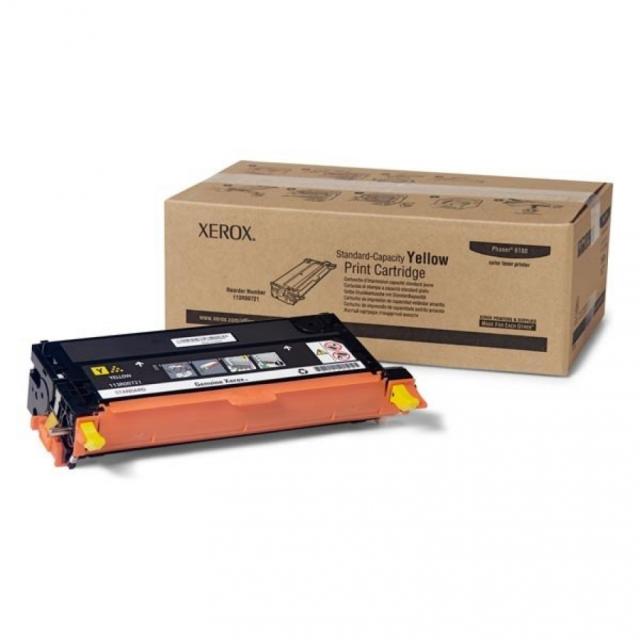 Консуматив Xerox Phaser 6180 Yellow standard capacity print cartridge