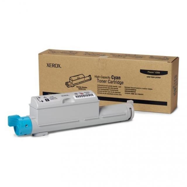 Консуматив Xerox Phaser 6360 High Cap Toner Cartridge Cyan