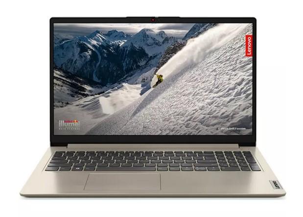 Лаптоп Lenovo IdeaPad 1 15ALC7, AMD Ryzen 7 5700U 8C (1.8/4.3GHz, 8 MB Cache), 15.6" (39.62cm) Full HD IPS Anti-Glare Display, 16GB DDR4, 512GB SSD NVMe, 1x USB 3.2 Gen 1 Type-C, Free DOS