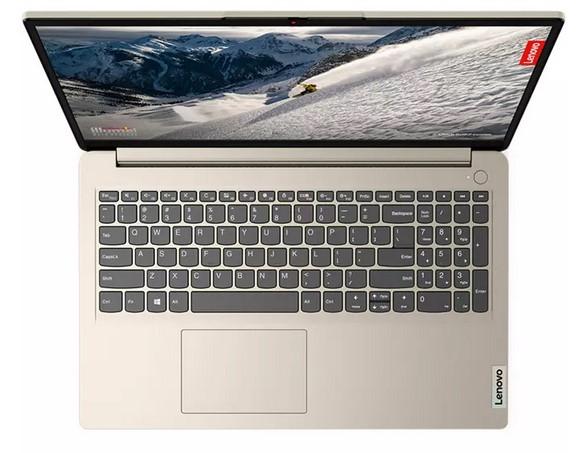 Лаптоп Lenovo IdeaPad 1 15ALC7, AMD Ryzen 7 5700U 8C (1.8/4.3GHz, 8 MB Cache), 15.6" (39.62cm) Full HD IPS Anti-Glare Display, 16GB DDR4, 512GB SSD NVMe, 1x USB 3.2 Gen 1 Type-C, Free DOS
