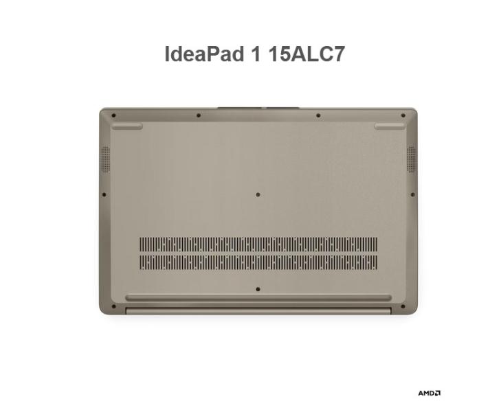 Лаптоп Lenovo IdeaPad 1 15ALC7, AMD Ryzen 7 5700U 8C (1.8/4.3GHz, 8 MB Cache), 15.6" (39.62cm) Full HD IPS Anti-Glare Display, 16GB DDR4, 512GB SSD NVMe, 1x USB 3.2 Gen 1 Type-C, Free DOS