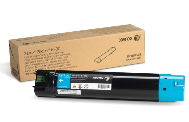 Консуматив Xerox Phaser 6700 Cyan Standard Toner Cartridge
