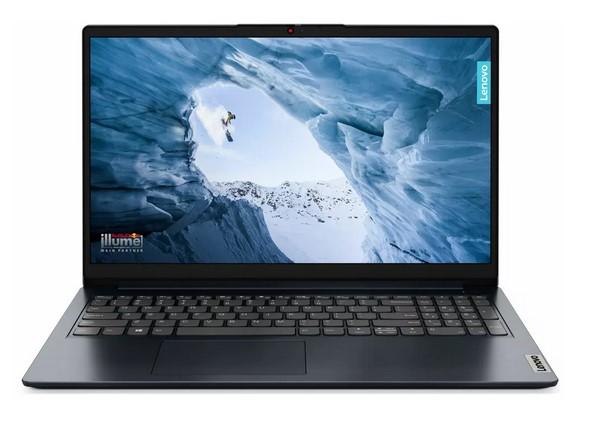 Лаптоп Lenovo IdeaPad 1 15IGL7, Intel Celeron N4020 2C (1.1 / 2.8GHz, 4MB Cache),15.6" (39.62cm) Full HD TN Anti-Glare Display, 8GB DDR4, 256GB SSD NVMe, 1x 3.2 Gen 1 Type-C, Free DOS