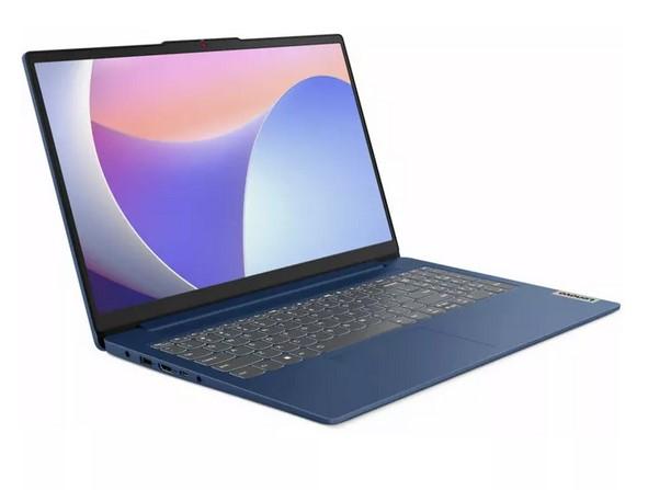 Лаптоп Lenovo IdeaPad Slim 3 15ABR8, AMD Ryzen 7 7730U 8C (2.0/4.5GHz, 16MB), 15.6" (39.62cm) Full HD IPS Anti-Glare Display, 16GB DDR4, 512GB SSD NVMe, 1x USB 3.2 Gen 1 Type-C, Free DOS