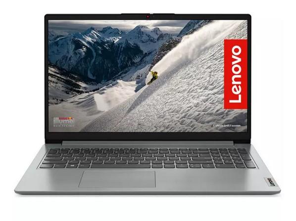 Лаптоп Lenovo IdeaPad 1 15AMN7, AMD Ryzen 3 7320U 4C (2.4/4.1GHz, 4MB), 15.6" (39.62 cm) Full HD TN Anti-Glare Display, 16GB LPDDR5, 512GB SSD, 1x USB 3.2 Gen 1 Type-C, Free DOS