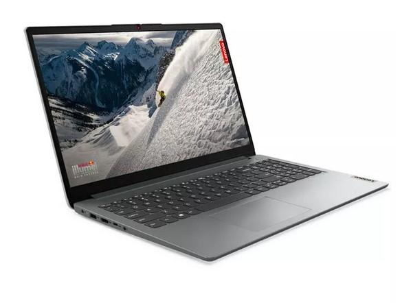 Лаптоп Lenovo IdeaPad 1 15AMN7, AMD Ryzen 3 7320U 4C (2.4/4.1GHz, 4MB), 15.6" (39.62 cm) Full HD TN Anti-Glare Display, 16GB LPDDR5, 512GB SSD, 1x USB 3.2 Gen 1 Type-C, Free DOS