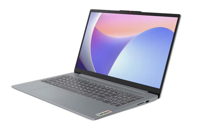 Лаптоп Lenovo IdeaPad Slim 3 15IRH8, Core i5-13420H 8C (2.1/4.6GHz, 12MB), 15.6" (39.62cm) Full HD IPS Anti-Glare Display, 16GB LPDDR5, 512GB SSD NVMe, 1x USB 3.2 Gen 1 Type-C, Free DOS