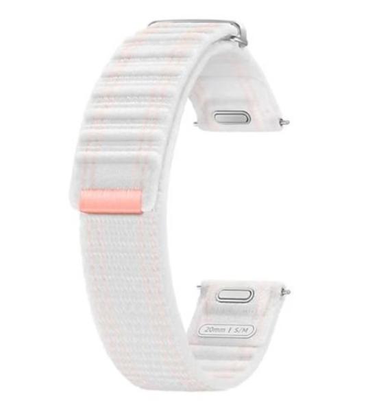 Samsung Galaxy Watch7 Fabric Band (S/M) 40mm, Pink White