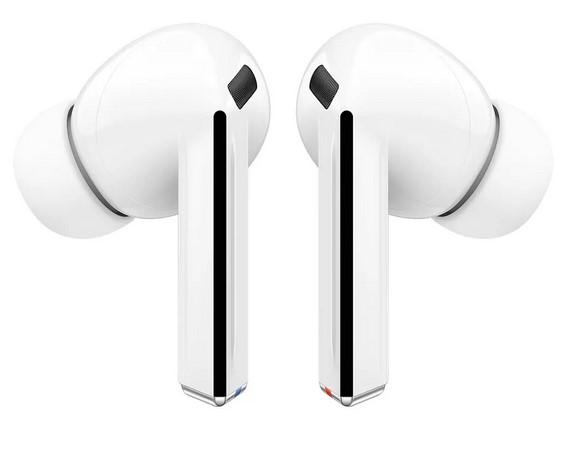 Слушалки Samsung Galaxy Buds3 Pro, Bluetooth, система от три микрофона, активно шумопотискане, до 6 часа време на работа, IP57 водоустойчивост, бели