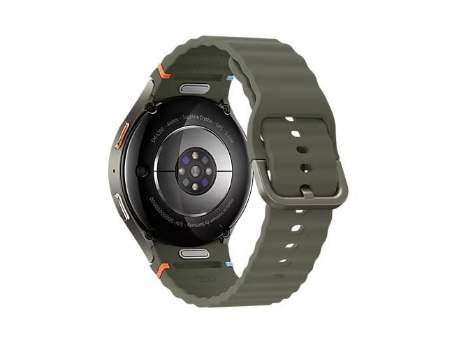 Смарт часовник Samsung L310F Galaxy Watch 7 BT 44mm Khaki, 1.47" (3.73cm) AMOLED дисплей, 425mAh батерия, 10ATM защита, зелен