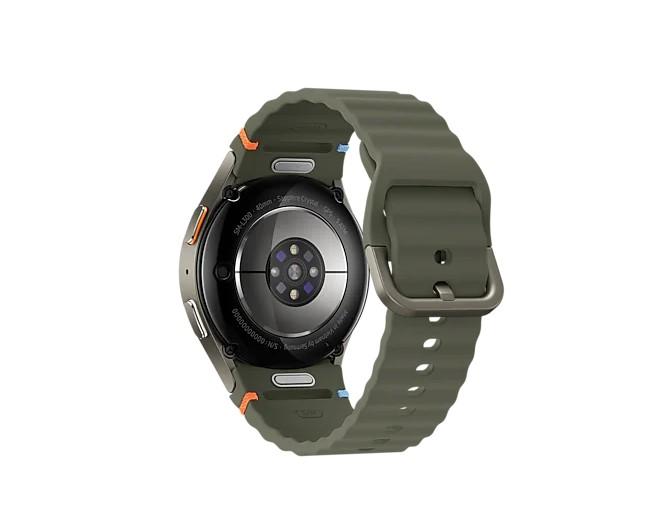 Смарт часовник Samsung Galaxy SM-L300F Watch 7 BT 40mm Green, 1.31" (3.32cm) AMOLED дисплей, 300mAh батерия, зелен