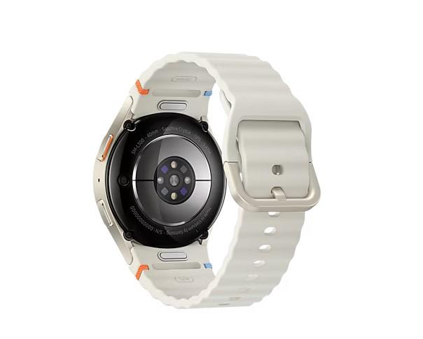 Смарт часовник Samsung Galaxy SM-L300F Watch 7 BT 40mm Cream, 1.31" (3.32cm) AMOLED дисплей, 300mAh батерия, бежов