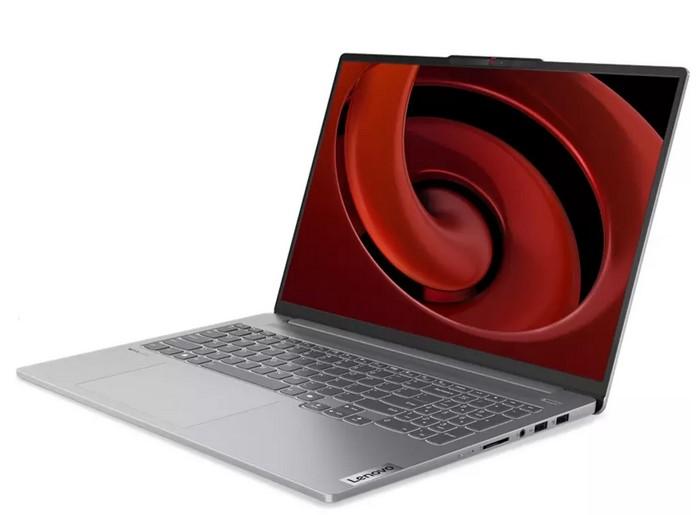 Лаптоп Lenovo IdeaPad Pro 5 16AHP9, AMD Ryzen 5 8645HS 6C (4.3/5.0GHz, 16MB), 16" (40.64cm) 2K OLED 120Hz 400nits Glare Display, NVIDIA GF RTX 3050 6GB, 16GB LPDDR5X, 512GB SSD NVMe, 1x USB4, 1x USB 3.2 Gen 2 Type-C, Free DOS