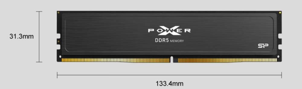 Памет Silicon Power XPOWER Pulse 16GB (2x8GB) DDR5 5600MHz, CL40, 1.25 V