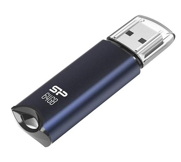 USB памет Silicon Power Marvel M02 64GB USB 3.0 Blue